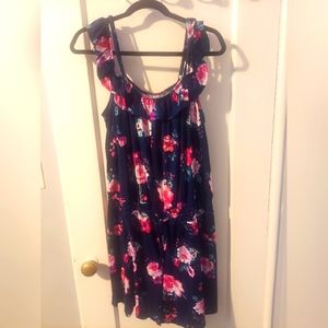 Floral shorts Romper